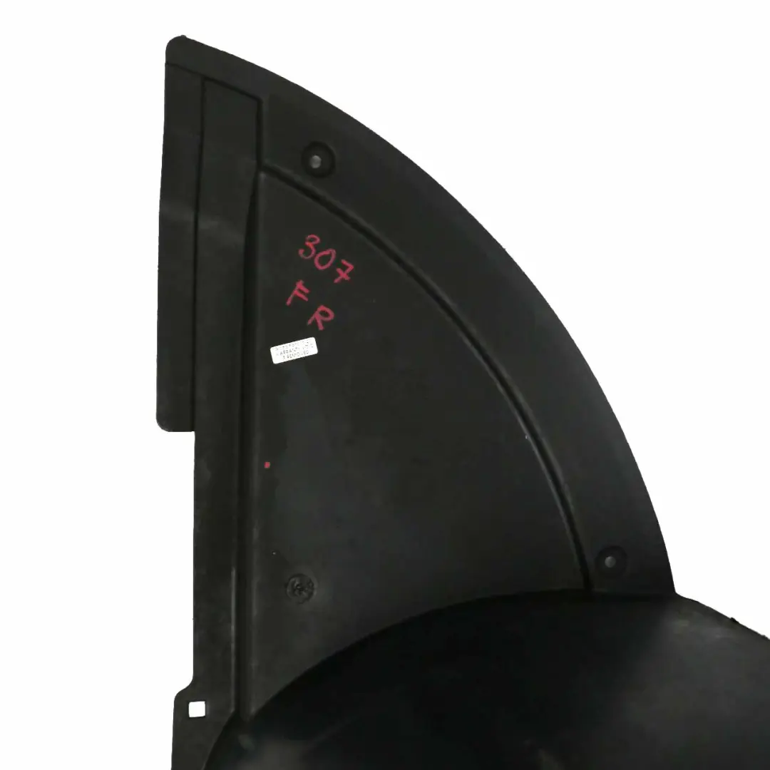 Arch Front Right O/S Wheel Trim Panel Mud Flap to Peugeot 307 Wheel with Part number 9634009880 Peugeot 307 Wheel Arch Front Right O/S Wheel Trim Panel Mud Flap - SKU 9634009880 - Part number 9634009880