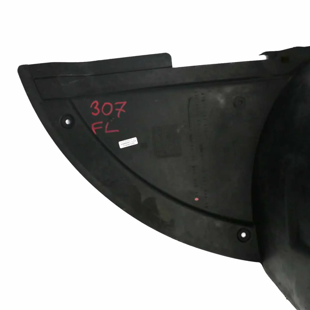 Arch Front Left N/S Wheel Trim Panel Mud Flap to Peugeot 307 Wheel with Part number 9634009980 Peugeot 307 Wheel Arch Front Left N/S Wheel Trim Panel Mud Flap - SKU 9634009980 - Part number 9634009980