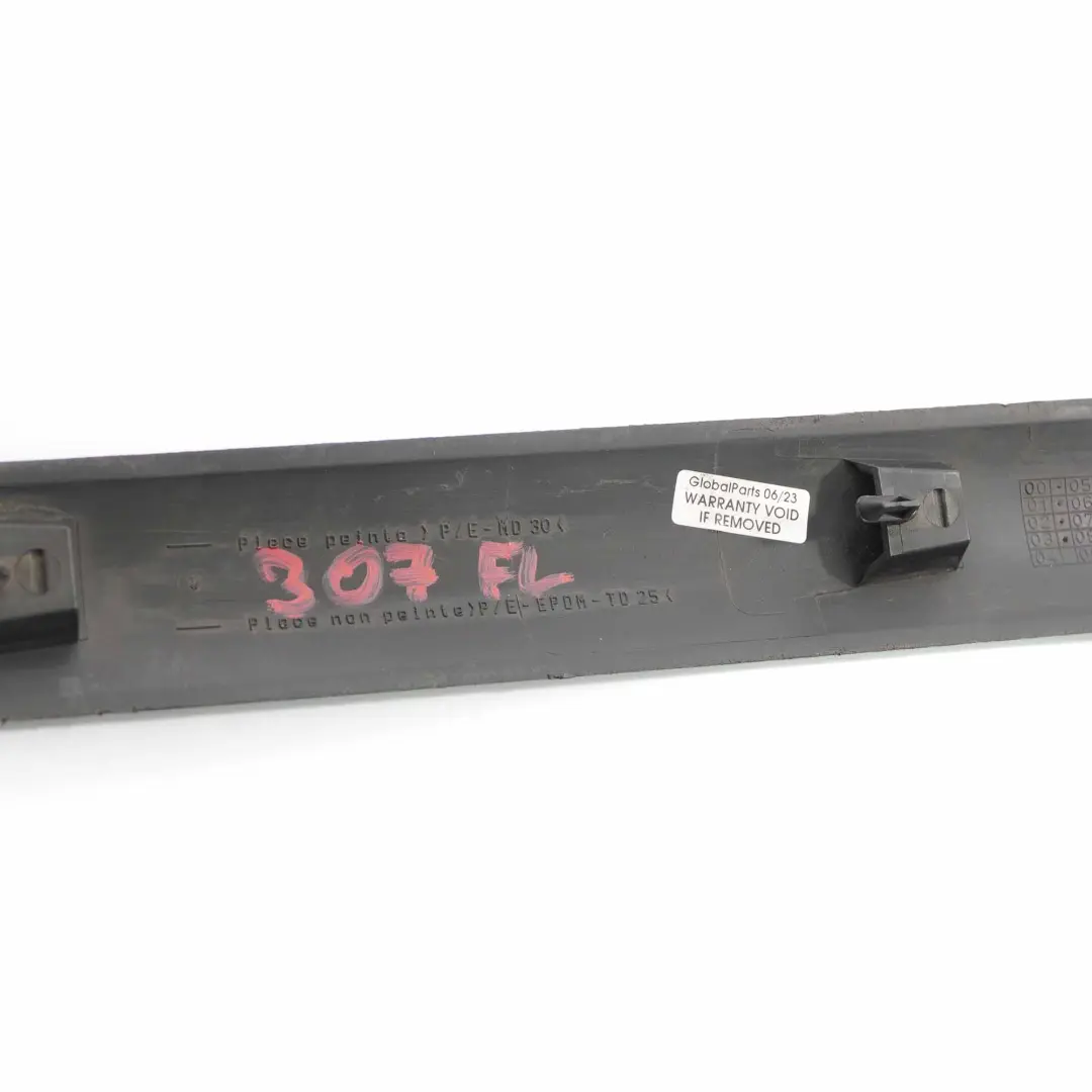Peugeot 307 Striscia rivestimento porta anteriore sinistra Modanatura - SKU 9634011177 - Numero di parte 9634011177