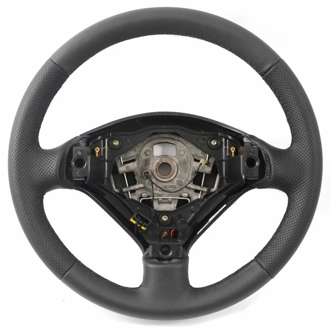 Peugeot 307 Kierownica NOWA Skóra Czarna - SKU 96345022-1 - Numer Części 96345022