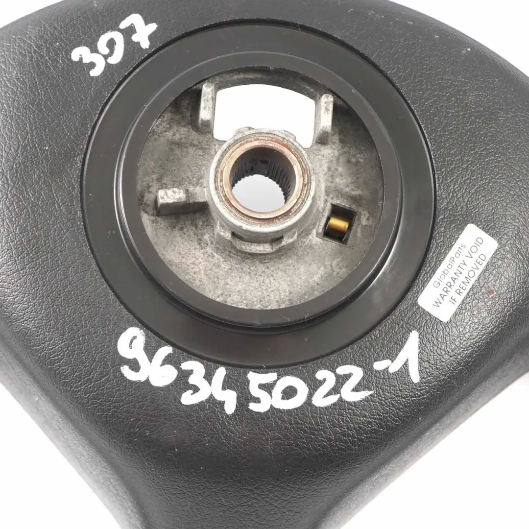 Peugeot 307 Lenkrad NEU Schwarzes Leder - SKU 96345022-1 - Teilenummer 96345022