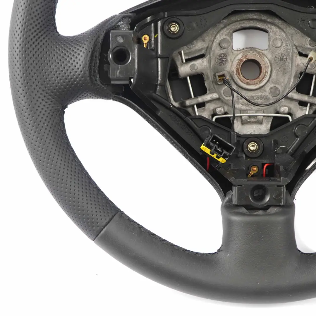 Peugeot 307 Lenkrad NEU Schwarzes Leder - SKU 96345022-1 - Teilenummer 96345022