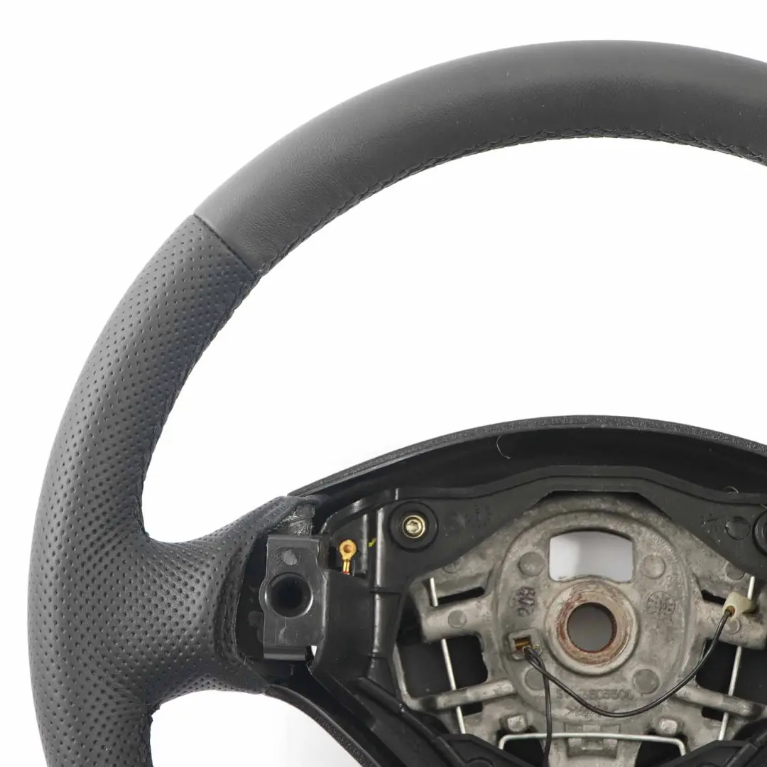 Peugeot 307 Lenkrad NEU Schwarzes Leder - SKU 96345022-1 - Teilenummer 96345022