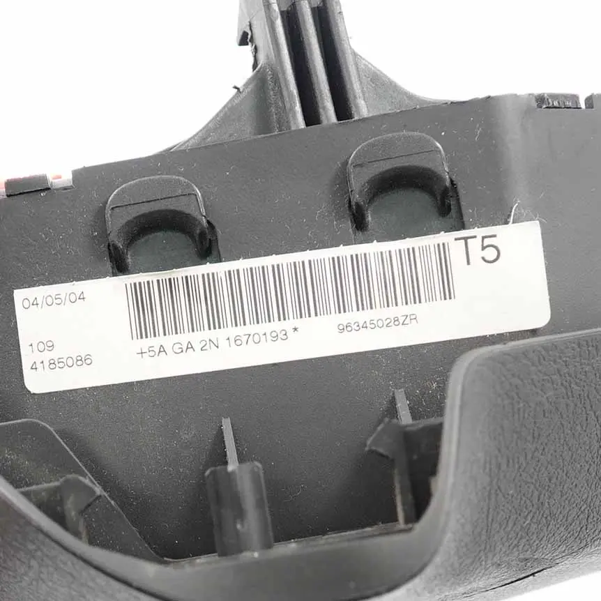 Peugeot 307 Unidad Módulo Airbag Lado Conductor Volante - SKU 96345028ZR - Número de pieza 96345028ZR