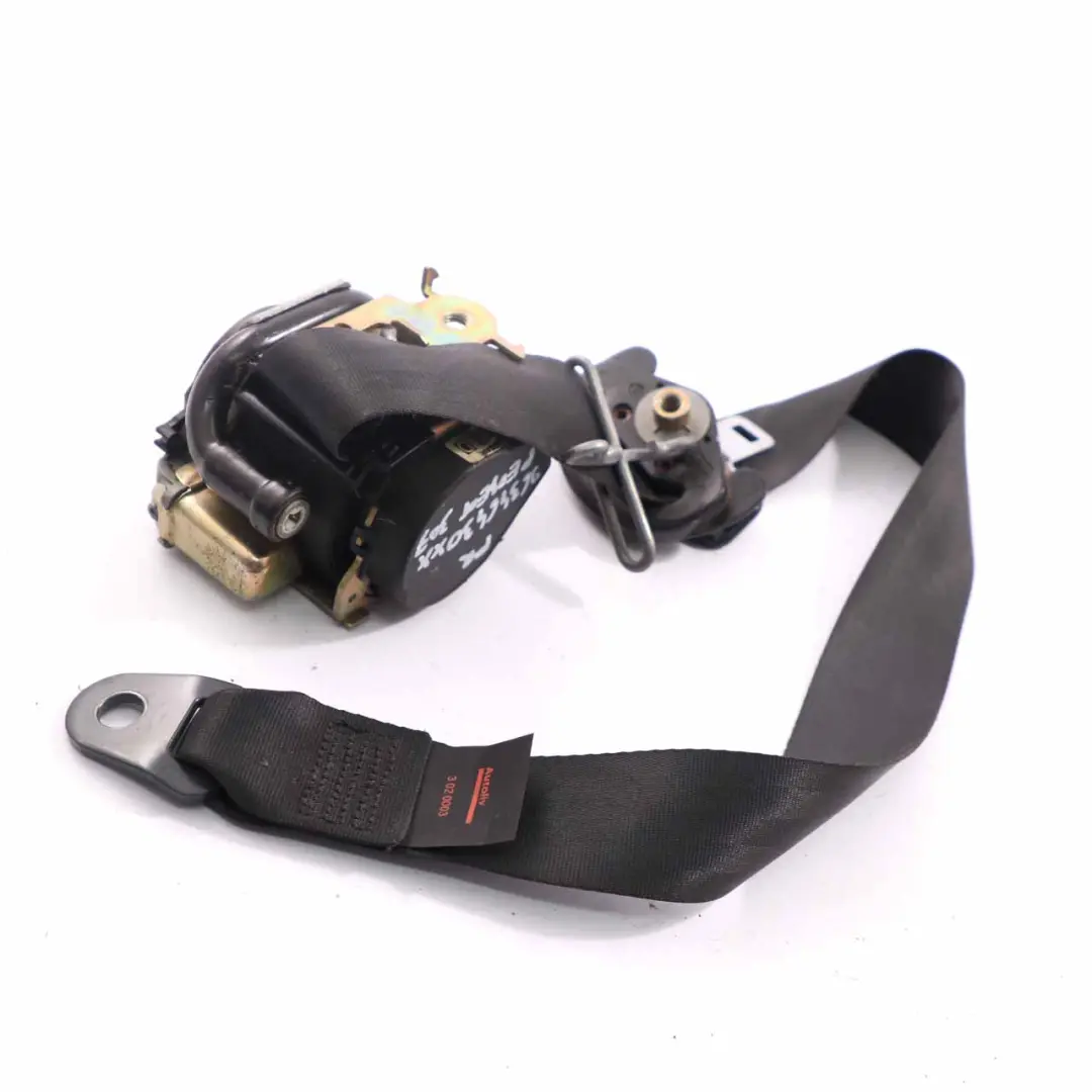 Peugeot 307 Sicherheitsgurt vorne rechts Sicherheitsgurt Schwarz - SKU 96346430XX - Teilenummer 96346430XX