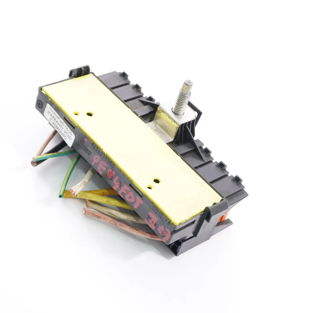 Sicherungskasten Peugeot 207 308 Batterieklemme Steuergerät Modul für mit Teilenummer 9636079380 Sicherungskasten Peugeot 207 308 Batterieklemme Steuergerät Modul - SKU 9636079380 - Teilenummer 9636079380