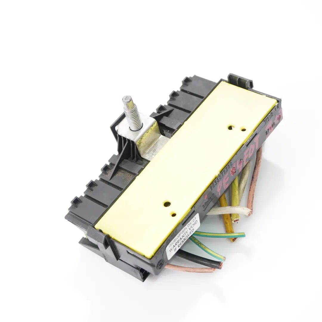 Sicherungskasten Peugeot 207 308 Batterieklemme Steuergerät Modul für mit Teilenummer 9636079380 Sicherungskasten Peugeot 207 308 Batterieklemme Steuergerät Modul - SKU 9636079380 - Teilenummer 9636079380