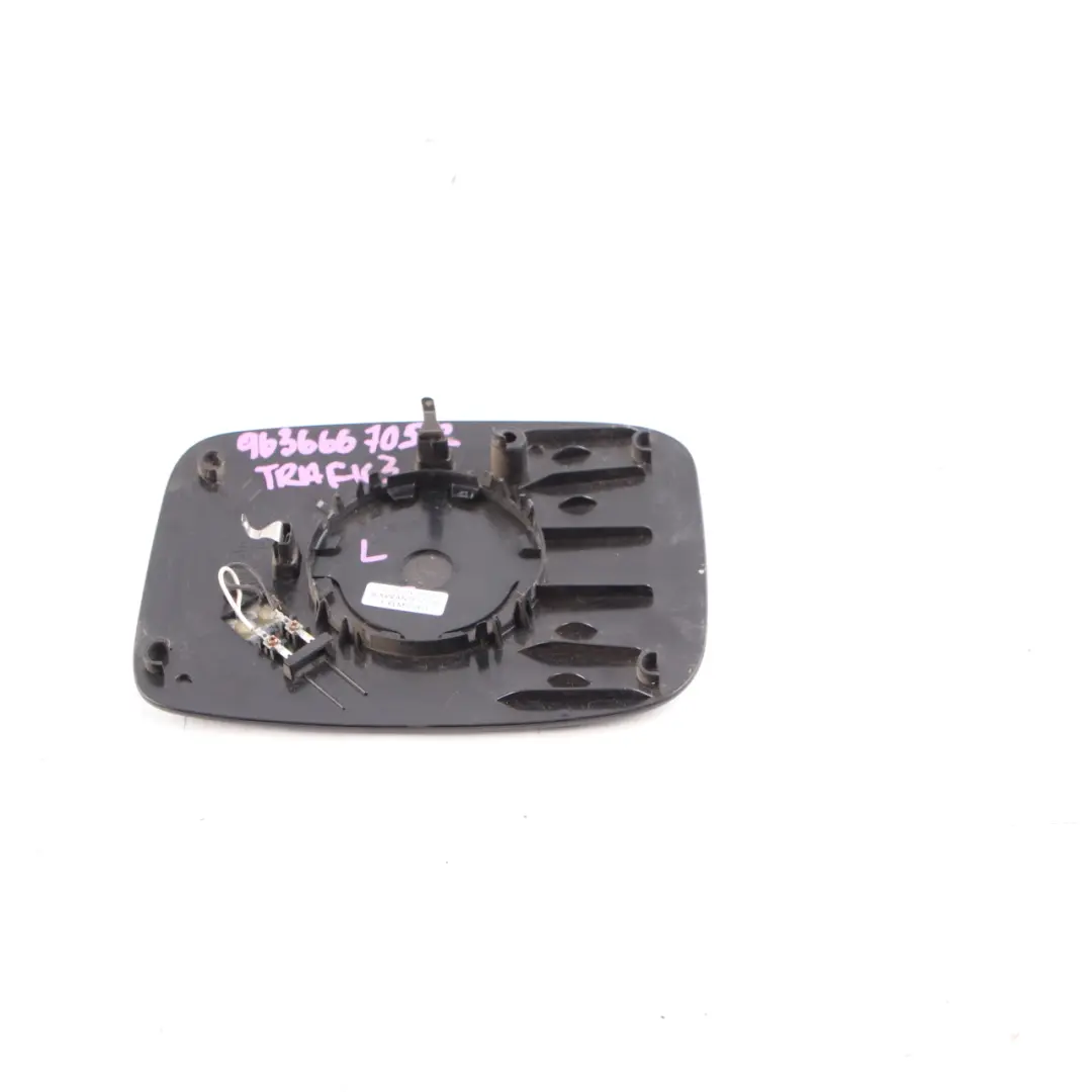  Wing Mirror Glass Vauxhall Vivaro B Trafic 3 Door Left N/S Heated - SKU 963666705R - Part number 963666705R
