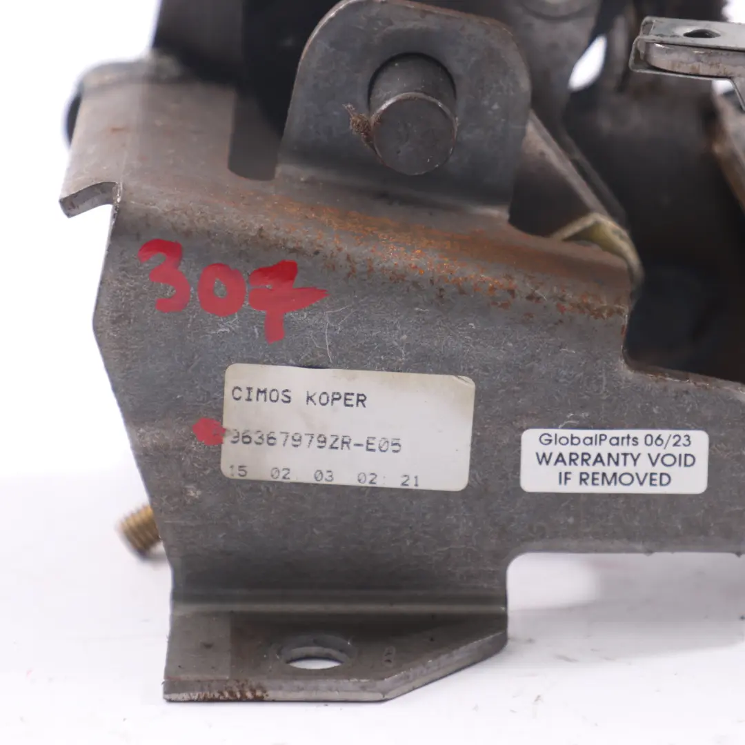 Peugeot 307 Freno a mano di parcheggio Leva Meccanismo - SKU 96367979ZR - Numero di parte 96367979ZR