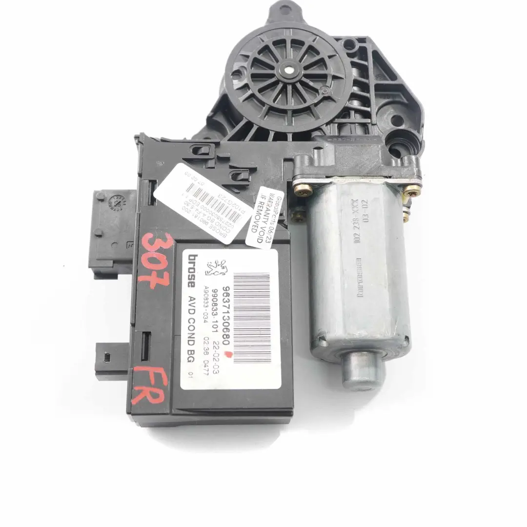 Silniczek Szyby Prawy Przód do Peugeot 307 o numerze 9637130680 Peugeot 307 Silniczek Szyby Prawy Przód - SKU 9637130680 - Numer Części 9637130680