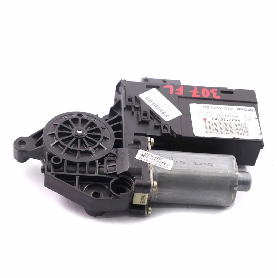 Peugeot 307 Elevalunas Motor Puerta Delantera Izquierda Accionamiento - SKU 9637130780 - Número de pieza 9637130780