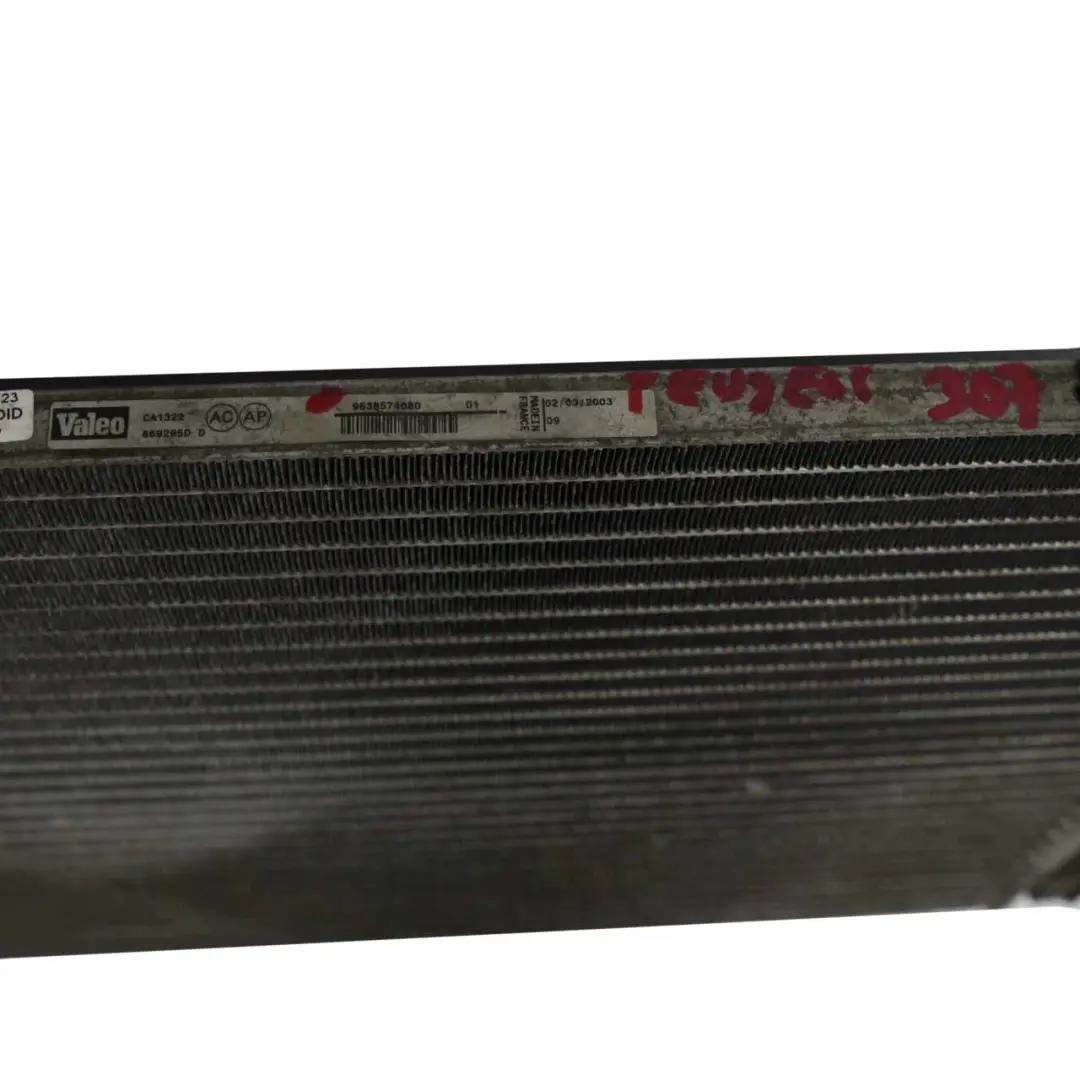 Peugeot 307 Air Conditioning A/C Condenser Radiator Capacitor - SKU 9638574080 - Part number 9638574080