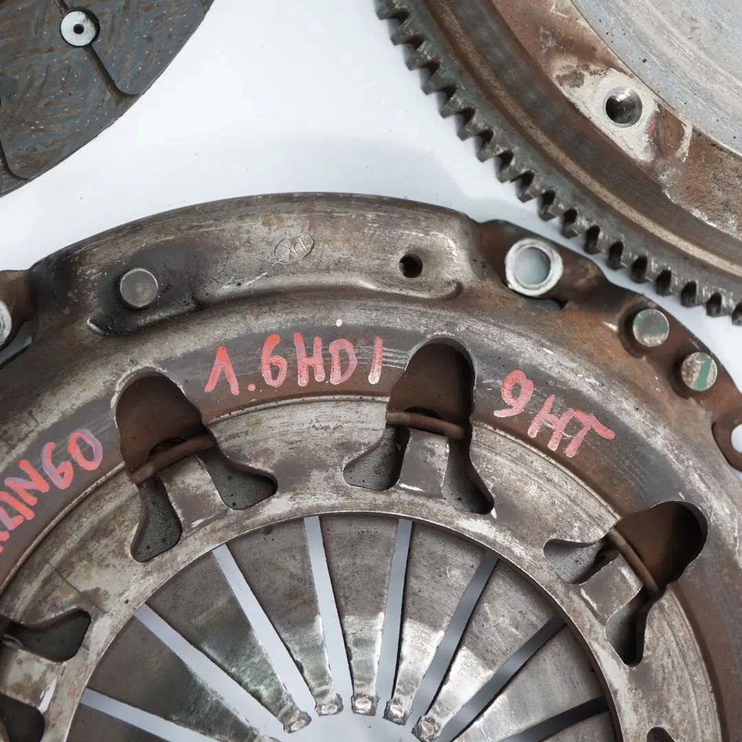  Citroen Berlingo B9 1.6 HDI Juego de volante de inercia - SKU 9639780480 - Número de pieza 9639780480