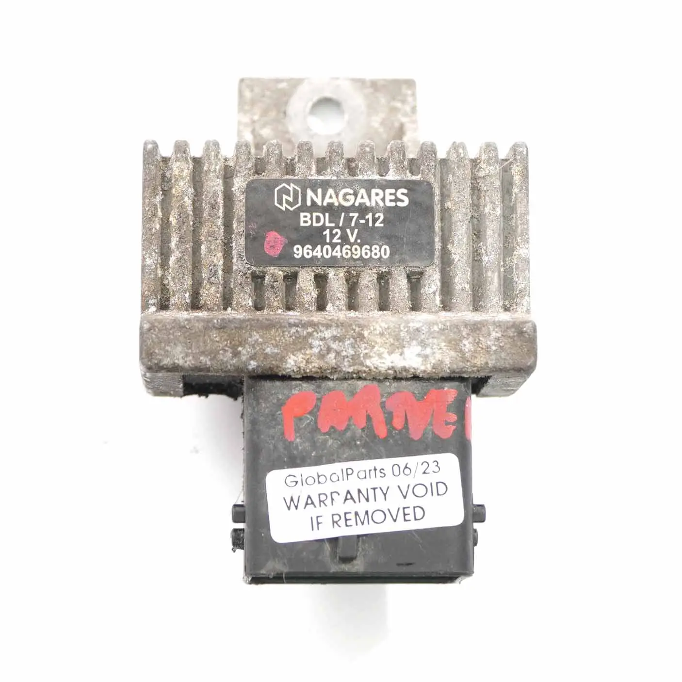 Peugeot Partner Module De Commande De Relais De Préchauffage 9640469680