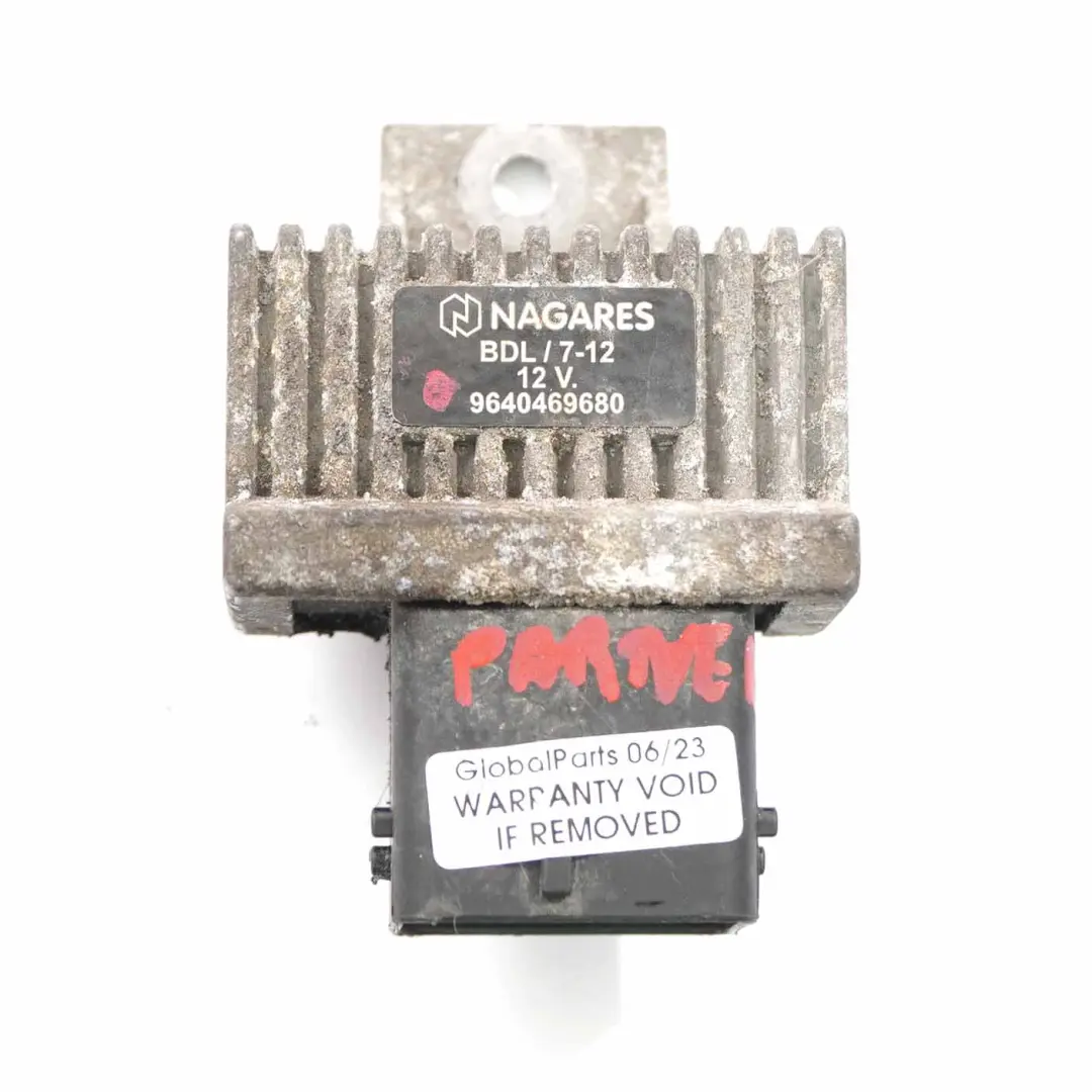 Módulo De Control Del Relé De Bujías Incandescentes para Peugeot Partner con número de pieza 9640469680 Peugeot Partner Módulo De Control Del Relé De Bujías Incandescentes - SKU 9640469680 - Número de pieza 9640469680