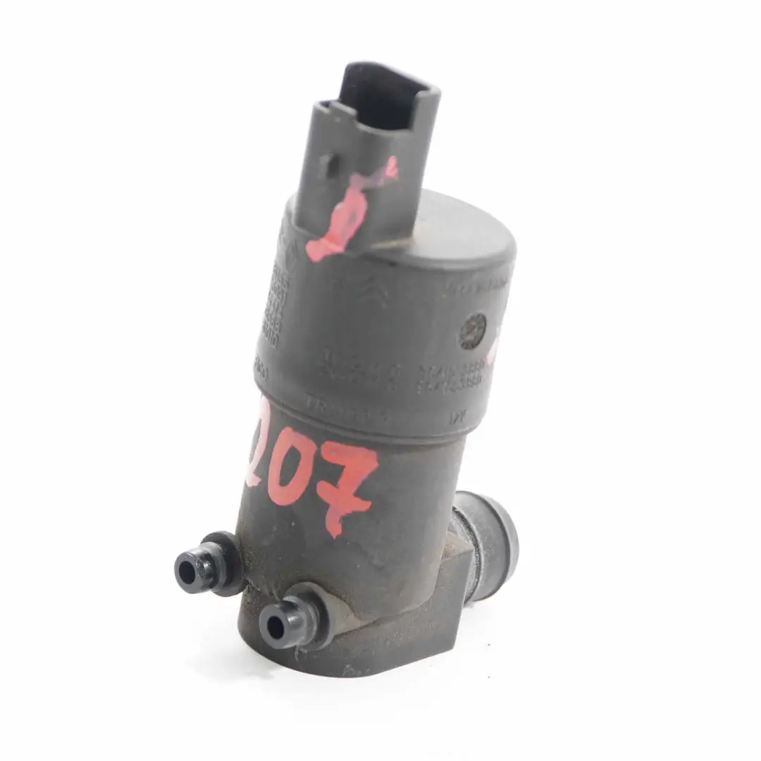 Peugeot 207 Pompe de lavage de pare-brise Unité de pare-brise - SKU 9641553880 - Numéro de pièce 9641553880