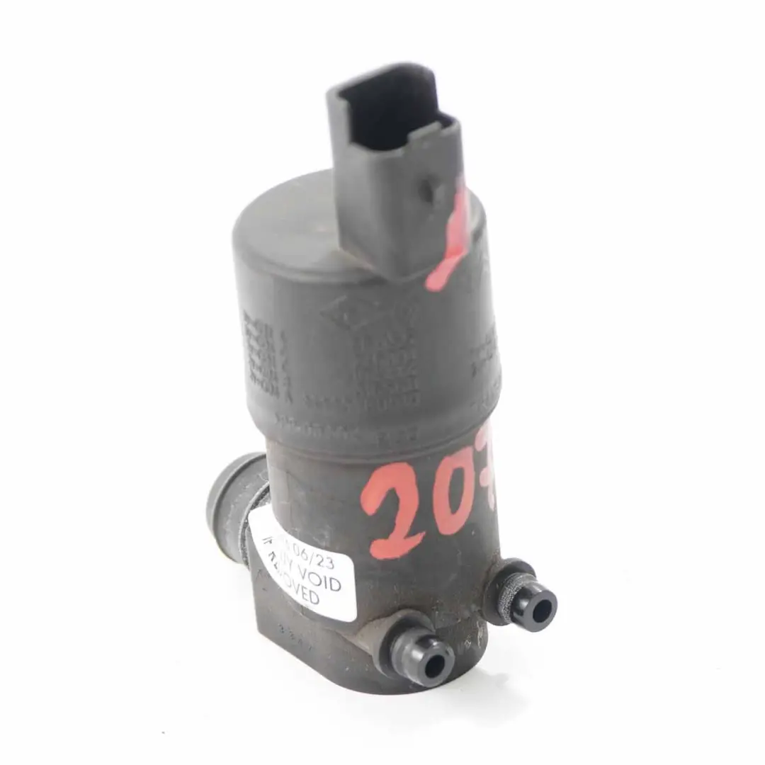 Peugeot 207 Pompe de lavage de pare-brise Unité de pare-brise - SKU 9641553880 - Numéro de pièce 9641553880