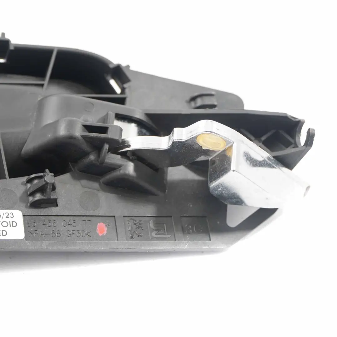 Asidero Interior Delantero Trasero Izquierdo Cromo para Peugeot 307 con número de pieza 9643604577 Peugeot 307 Asidero Interior Delantero Trasero Izquierdo Cromo - SKU 9643604577 - Número de pieza 9643604577