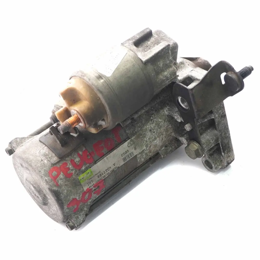 Peugeot 307 Citroen C4 C5 1.6 HDI Diesel Engine Starter Motor - SKU 9645100680 - Part number 9645100680