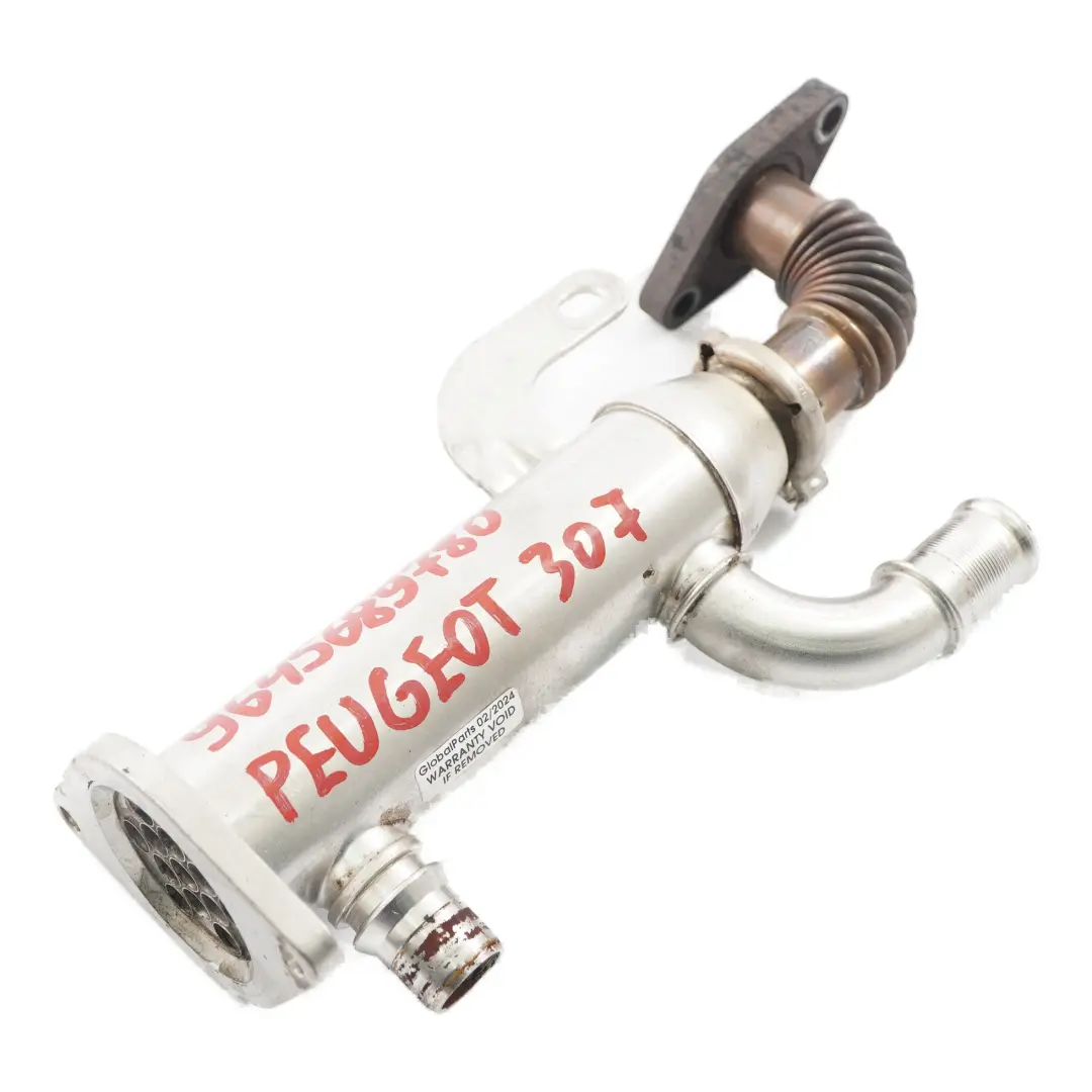 Refroidisseur gaz d'échappement EGR pour Peugeot Expert Jumpy 2.0 HDi à propos du numéro de pièce 9645689780 Peugeot Expert Jumpy 2.0 HDi Refroidisseur gaz d'échappement EGR - SKU 9645689780 - Numéro de pièce 9645689780