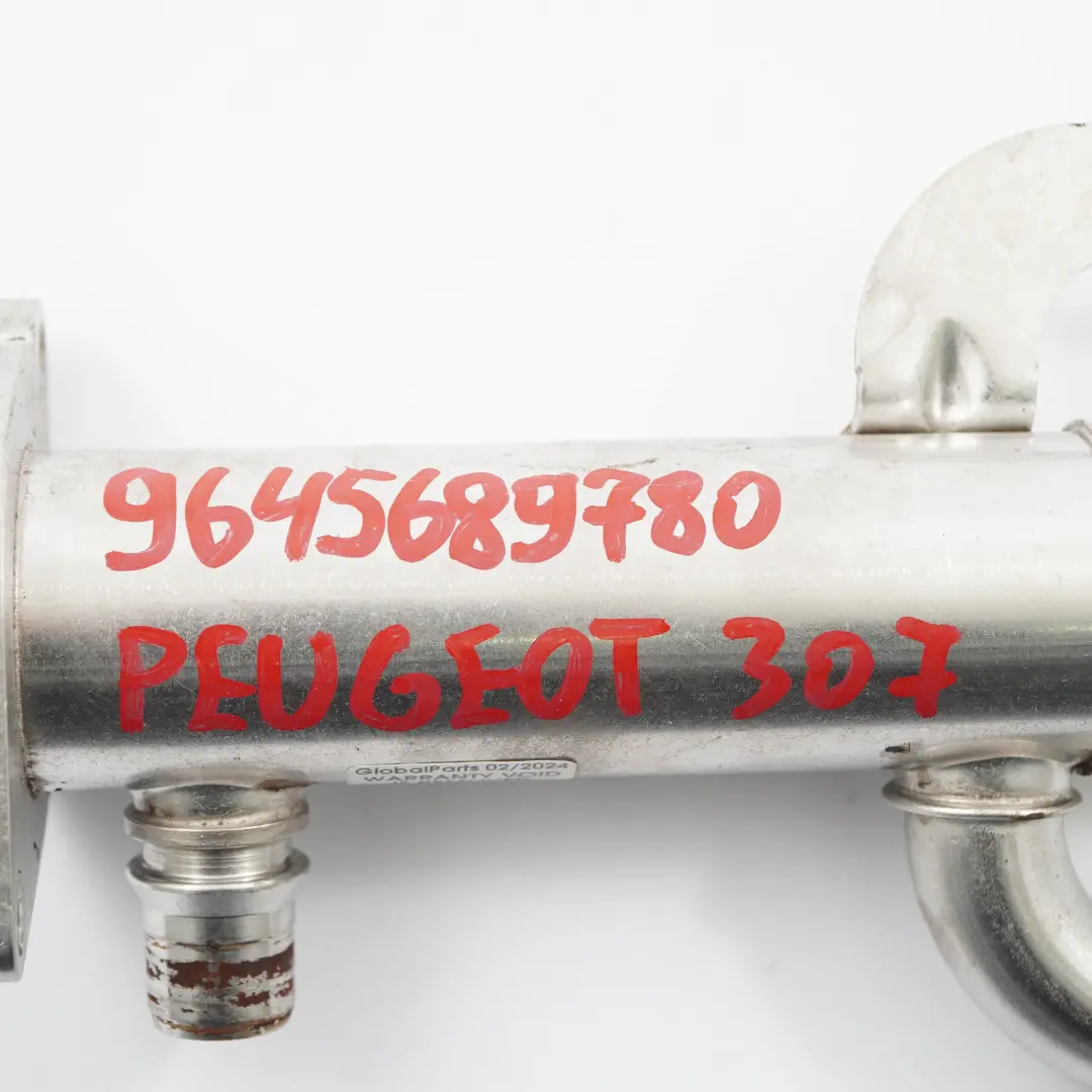 Citroen Jumpy 2.0 HDi Abgas AGR Kühler für Peugeot Expert mit Teilenummer 9645689780 Peugeot Expert Citroen Jumpy 2.0 HDi Abgas AGR Kühler - SKU 9645689780 - Teilenummer 9645689780