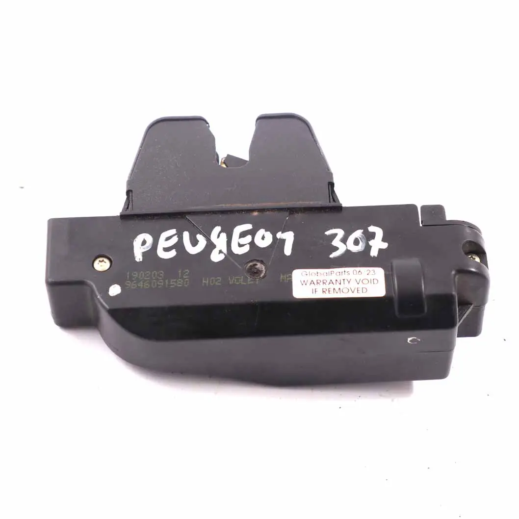Peugeot 307 Tailgate Boot Trunk Lid Lock Latch Catch Mechanism Rear - SKU 9646091580 - Part number 9646091580
