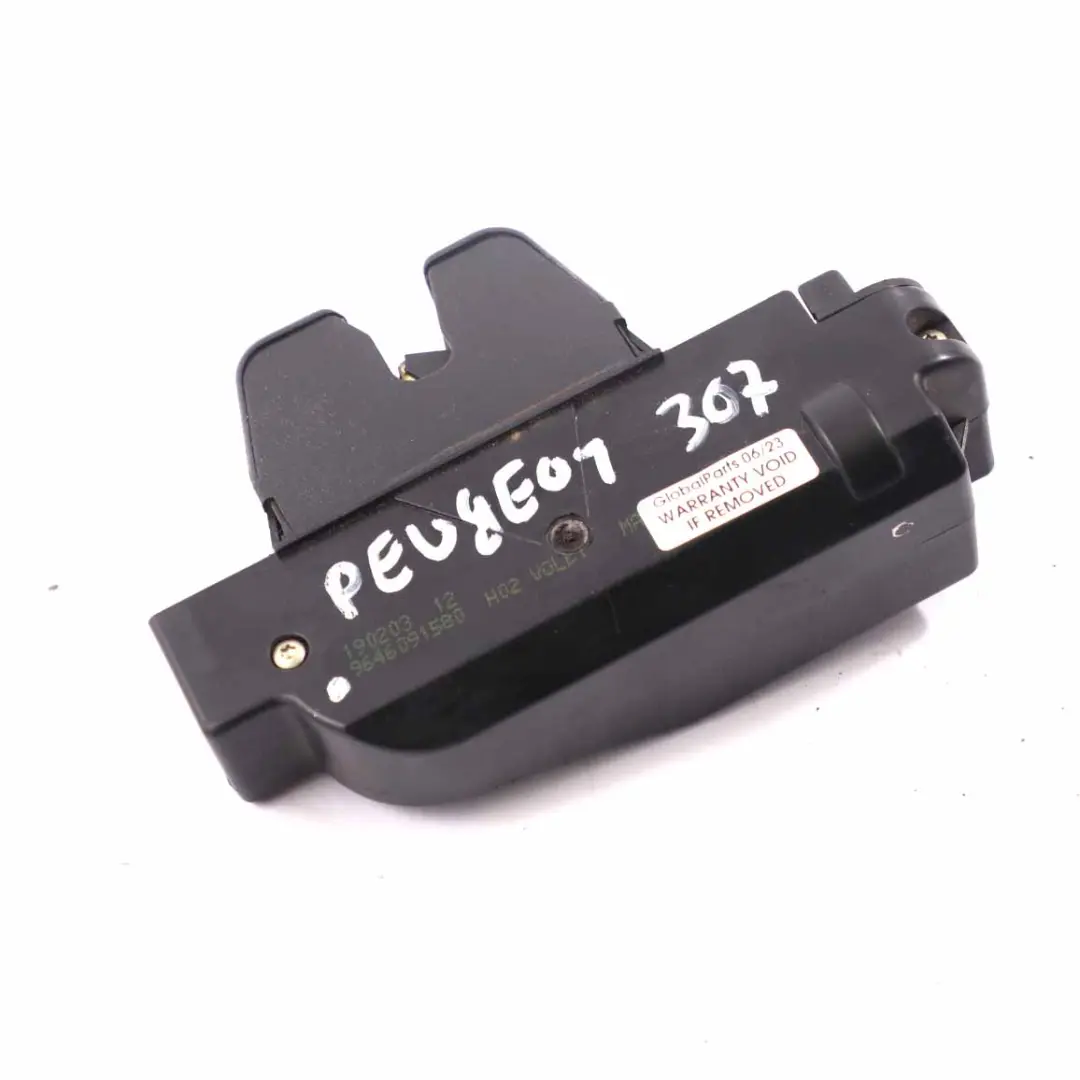 Peugeot 307 Tailgate Boot Trunk Lid Lock Latch Catch Mechanism Rear - SKU 9646091580 - Part number 9646091580
