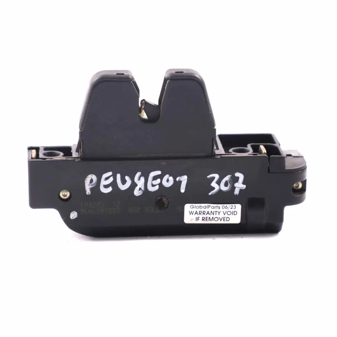 Couvercle coffre hayon arrière Mécanisme verrouillage pour Peugeot 307 à propos du numéro de pièce 9646091580 Peugeot 307 Couvercle coffre hayon arrière Mécanisme verrouillage - SKU 9646091580 - Numéro de pièce 9646091580