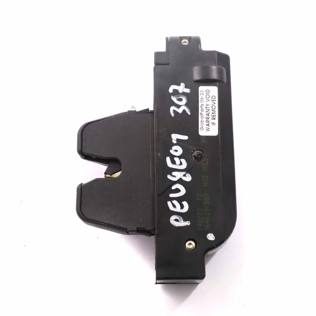 Peugeot 307 Tailgate Boot Trunk Lid Lock Latch Catch Mechanism Rear - SKU 9646091580 - Part number 9646091580