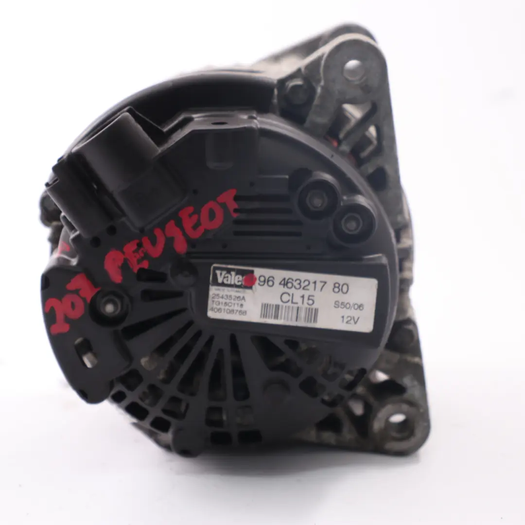 Alternator Generator Peugeot 207 Diesel 12V Electrical Unit to with Part number 9646321780 Alternator Generator Peugeot 207 Diesel 12V Electrical Unit - SKU 9646321780 - Part number 9646321780