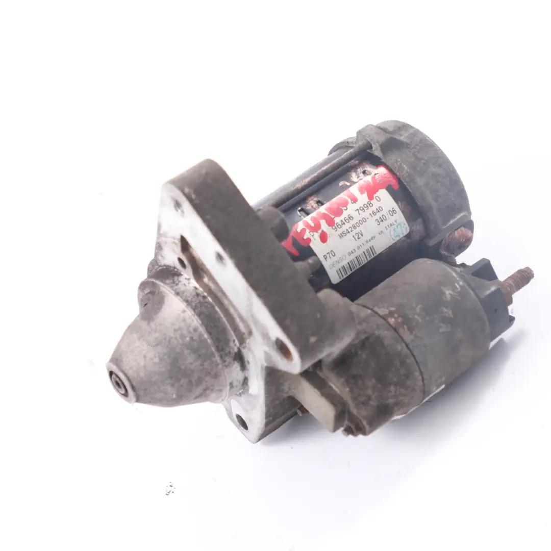 Starter Motor für Peugeot 207 1.6 HDI Diesel Motor mit Teilenummer 9646679980 Peugeot 207 1.6 HDI Diesel Motor Starter Motor - SKU 9646679980 - Teilenummer 9646679980