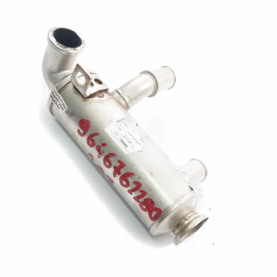 Enfriador de escape Peugeot 207 EGR Tubo flexible para con número de pieza 9646762280 Enfriador de escape Peugeot 207 EGR Tubo flexible - SKU 9646762280 - Número de pieza 9646762280