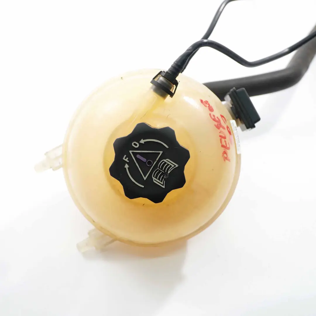 Coolant Expansion Tank Cooling Fluid Bottle Reservoir to Peugeot 307 with Part number 9646903180 Peugeot 307 Coolant Expansion Tank Cooling Fluid Bottle Reservoir - SKU 9646903180 - Part number 9646903180