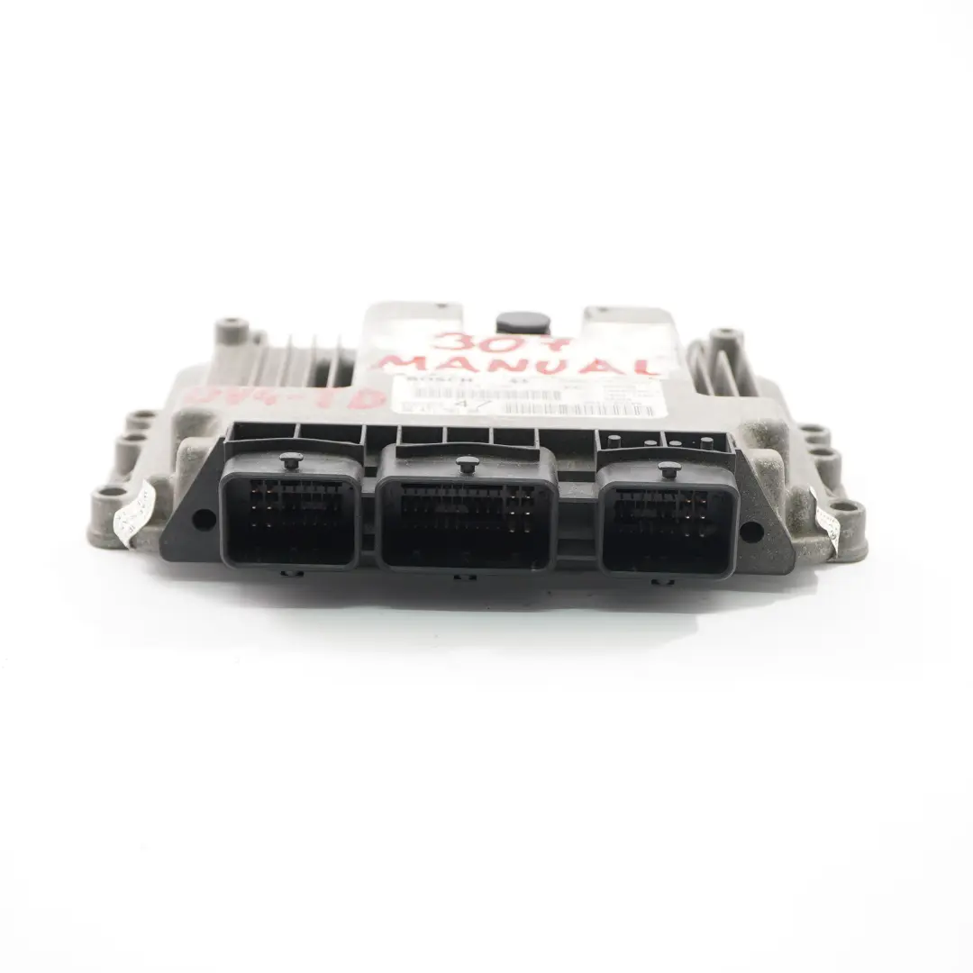 Peugeot 307 1.4 HDI Diesel DV4-TD Unité contrôle moteur ECU Manuel - SKU 9647158180 - Numéro de pièce 9647158180