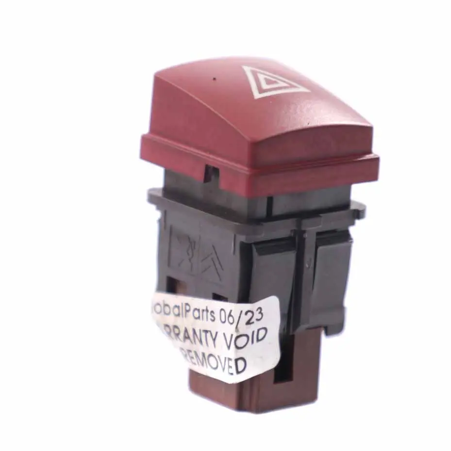 Peugeot 207 Interruptor Advertencia Peligro Botón Unidad de Control - SKU 96472122KR - Número de pieza 96472122KR