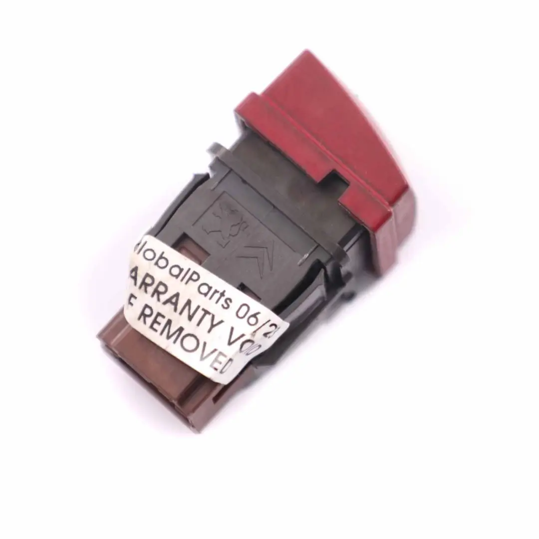 Peugeot 207 Interruptor Advertencia Peligro Botón Unidad de Control - SKU 96472122KR - Número de pieza 96472122KR