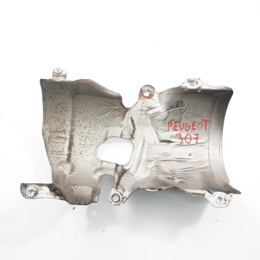 Peugeot 207 307 1.6 HDI Diesel Exhaust Manifold Heat Shield Plate - SKU 9647297280 - Part number 9647297280