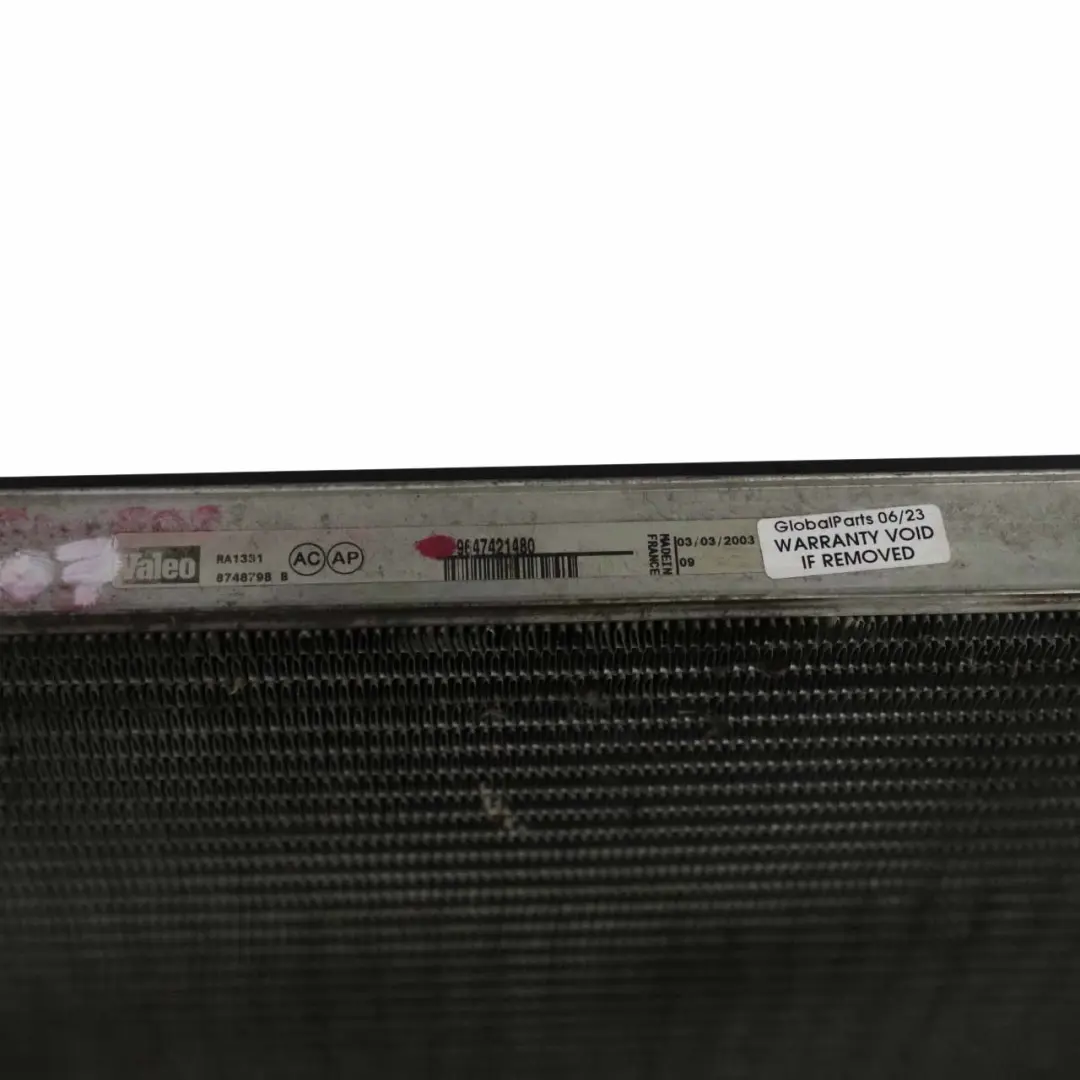 Peugeot 307 Acqua Radiatore Raffreddamento Motore Radiatore - SKU 9647421480 - Numero di parte 9647421480