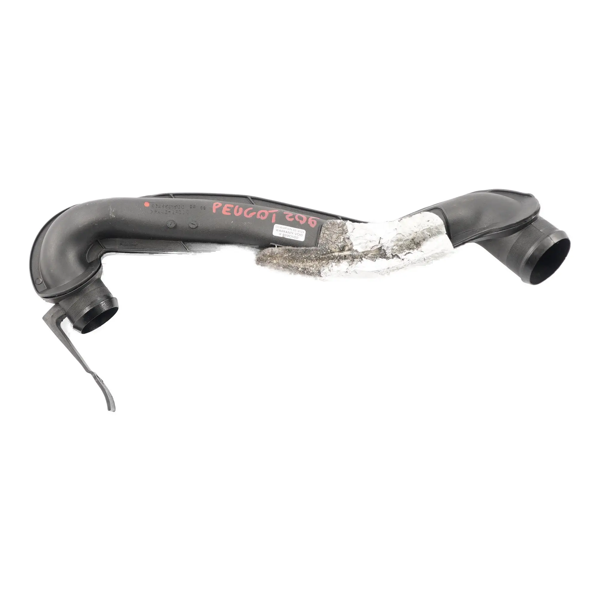 Peugeot 206 2.0 HDI Turbocompressore  Tubo Intercooler aria di sovralimentazione