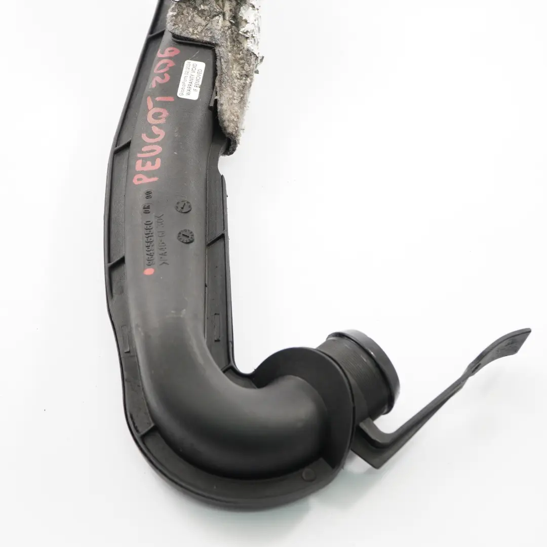 Peugeot 206 2.0 HDI Diesel Turbolader Rohr Ladeluftleitung - SKU 9649581580 - Teilenummer 9649581580
