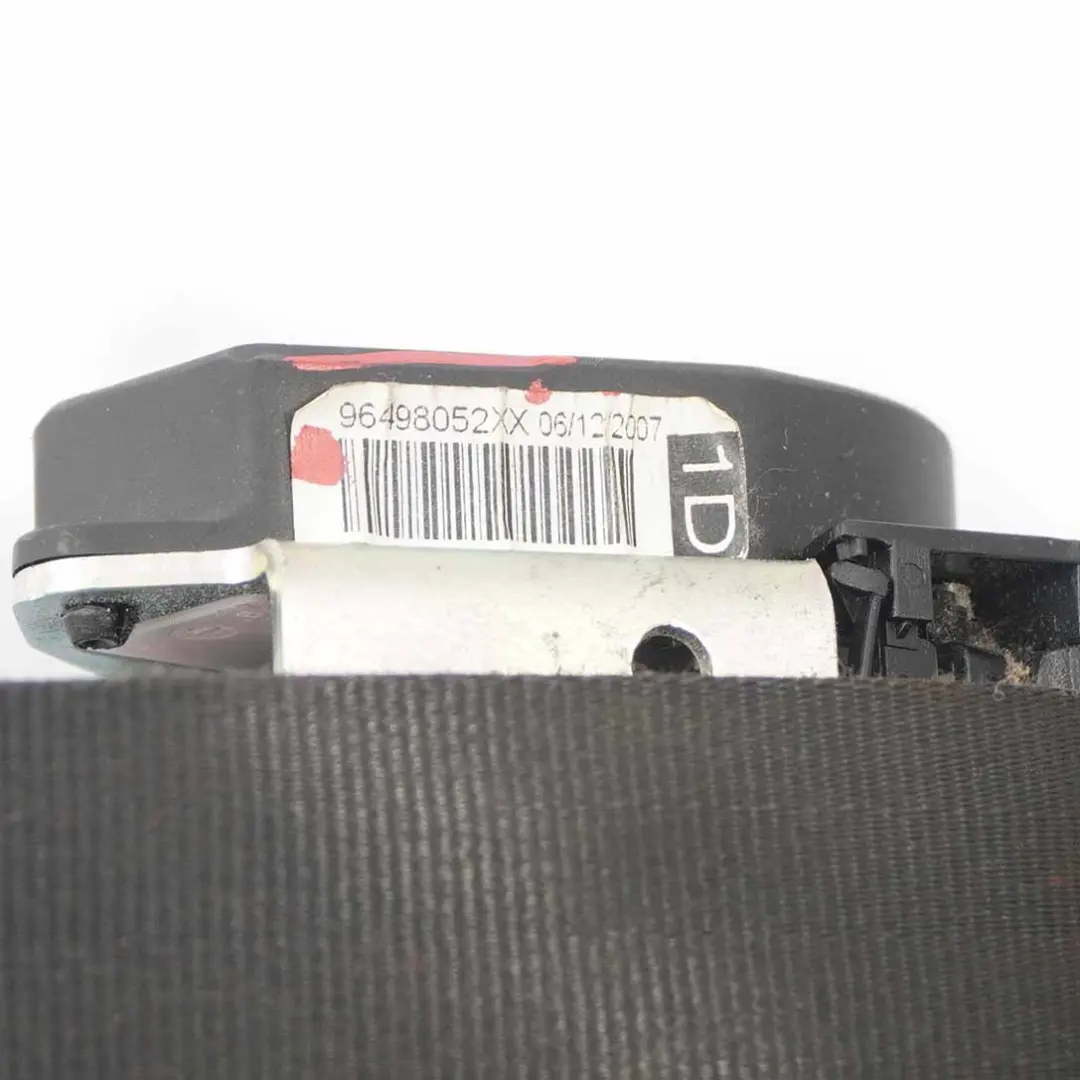 Peugeot 207 Sicherheitsgurt vorne rechts Sicherheitsgurt Schwarz - SKU 96498052XX - Teilenummer 96498052XX