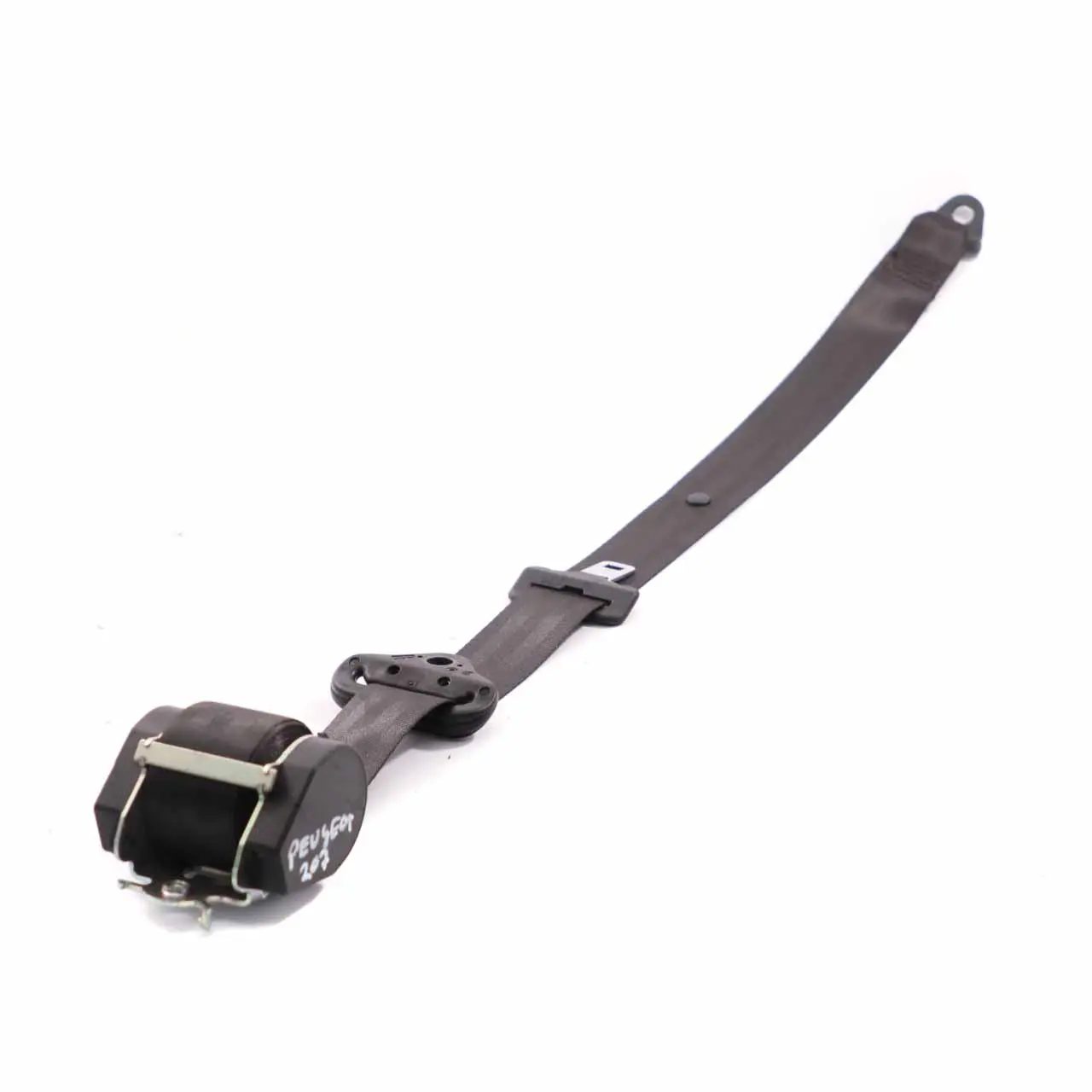 Peugeot 207 Seat Belt Rear Right O/S Safety Seatbelt Black 96498075XX