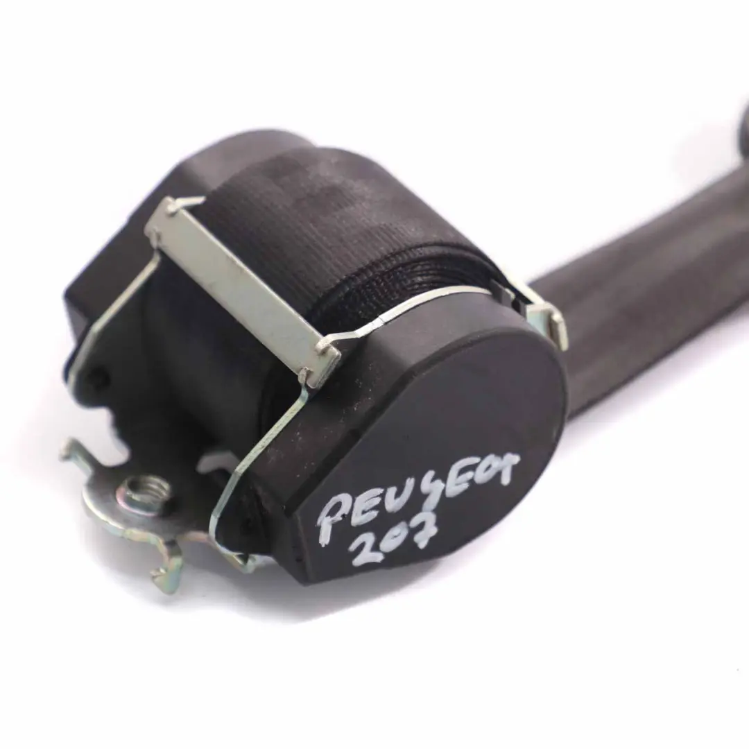 Peugeot 207 Sicherheitsgurt hinten rechts Sicherheit Schwarz - SKU 96498075XX - Teilenummer 96498075XX