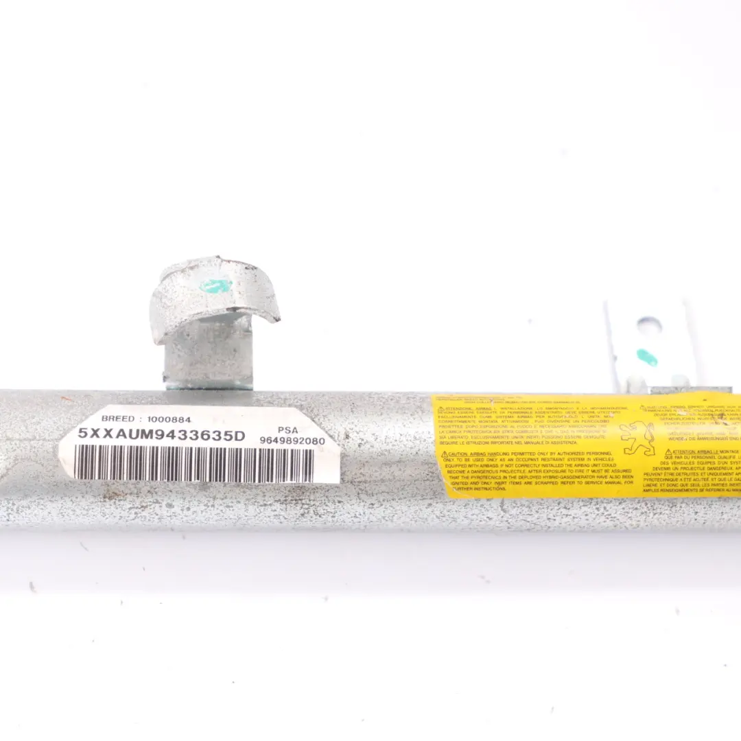 Airbag cabeza Airbag de techo de cortina derecho para Peugeot 307 con número de pieza 9649892080 Peugeot 307 Airbag cabeza Airbag de techo de cortina derecho - SKU 9649892080 - Número de pieza 9649892080