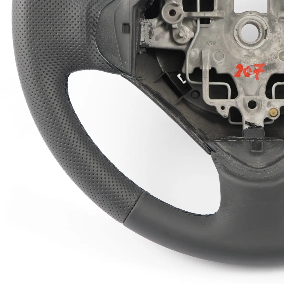 NUEVO Cuero Negro para Peugeot 207 Volante con número de pieza 96500663 Peugeot 207 Volante NUEVO Cuero Negro - SKU 96500663-1 - Número de pieza 96500663