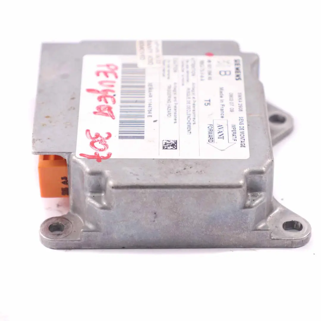  Módulo Airbag Citroen Berlingo Peugeot Partner Unidad Control Sensor 9674290780 - SKU 9650109480 - Número de pieza 9650109480