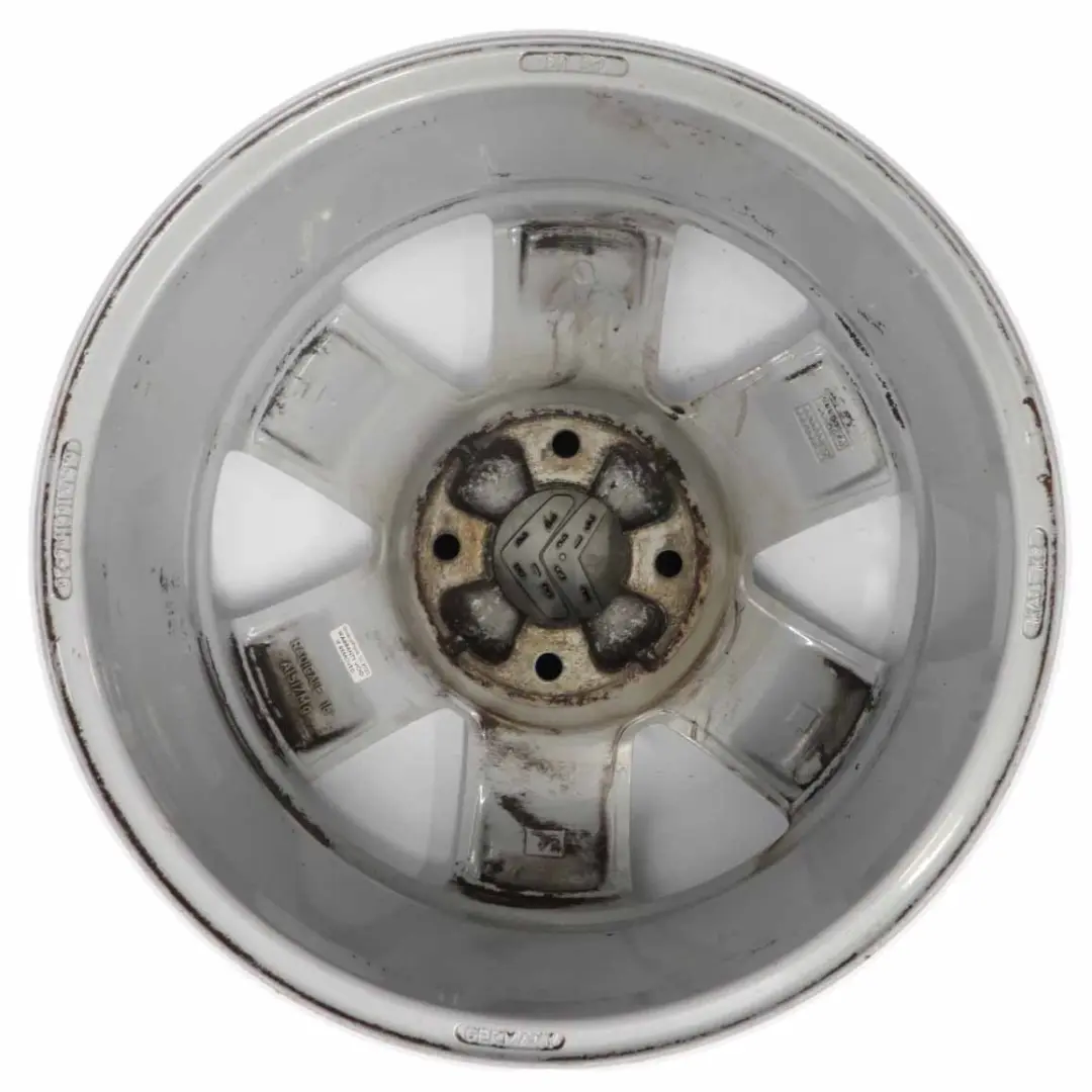 Llanta de aleación plateada Citroen C3 C4 16" ET:26 6,5J para con número de pieza 9650263980 Llanta de aleación plateada Citroen C3 C4 16" ET:26 6,5J - SKU 9650263980-1 - Número de pieza 9650263980