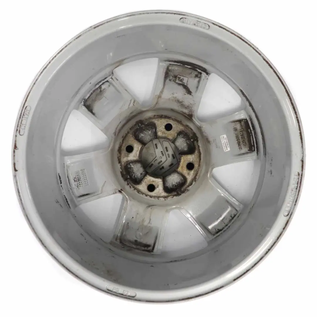 Citroen C3 C4 Silber Leichtmetallfelge 16" ET:26 6,5J  - SKU 9650263980-1 - Teilenummer 9650263980