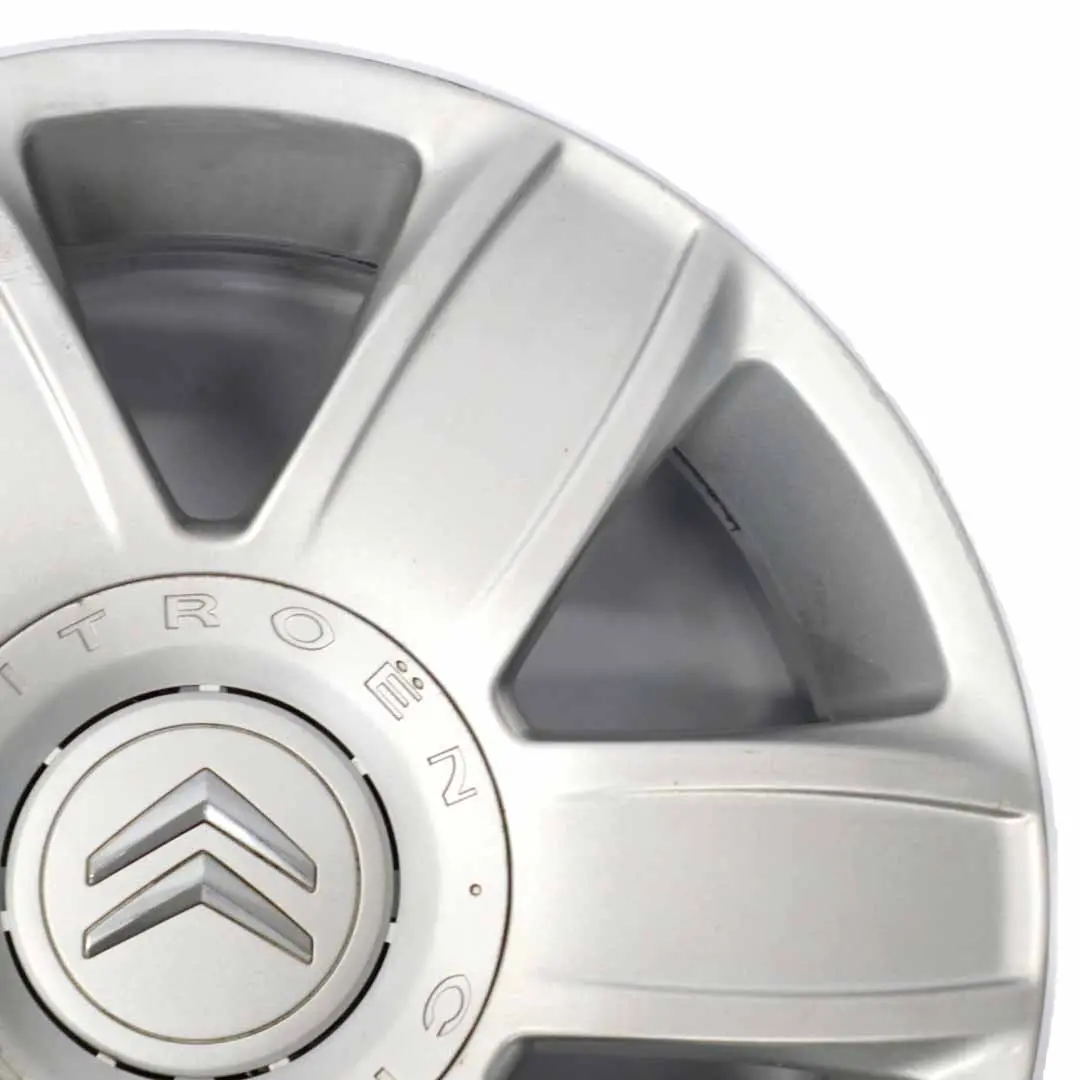  Llanta de aleación plateada Citroen C3 C4 16" ET:26 6,5J - SKU 9650263980-1 - Número de pieza 9650263980