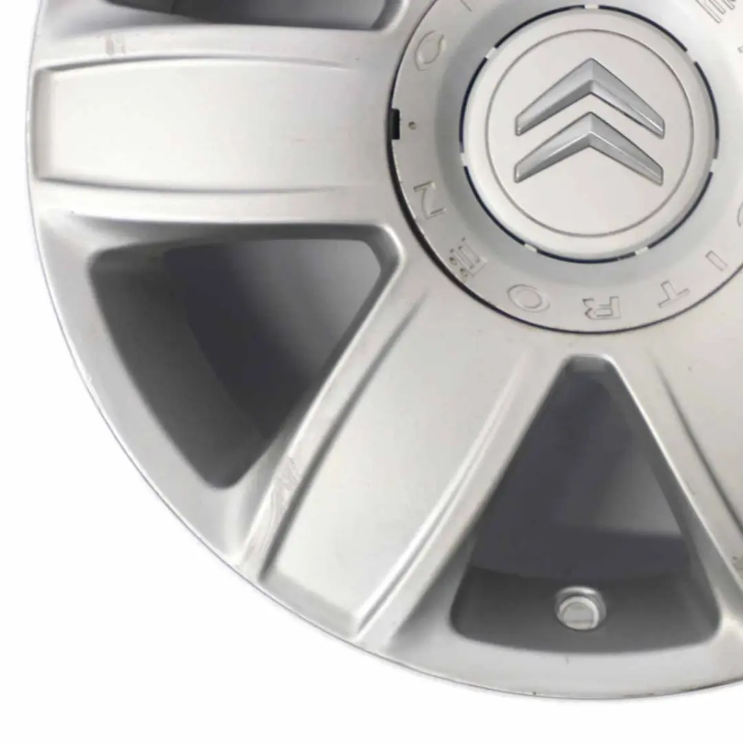 Citroen C3 C4 Silber Leichtmetallfelge 16" ET:26 6,5J  - SKU 9650263980-1 - Teilenummer 9650263980